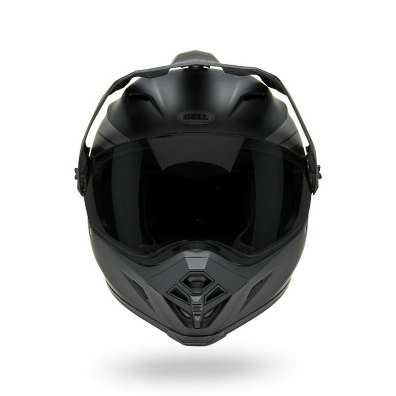 Bell MX-9 Adventure Mips Blackout Matte Black Gray Helmet