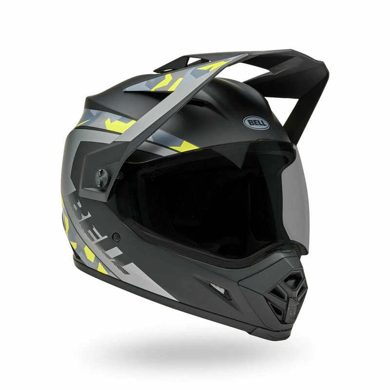 Bell MX-9 Adventure Mips Mesa Matte Black Yellow Camo Helmet