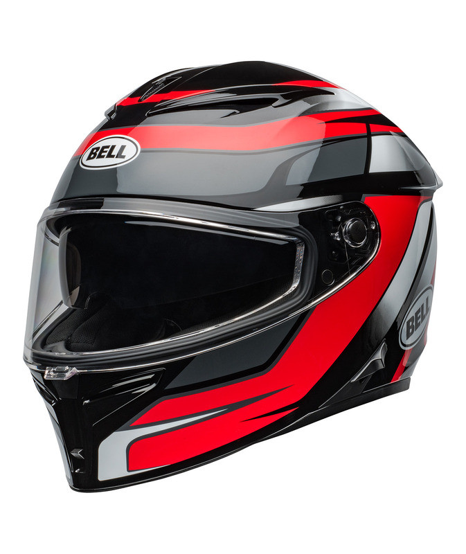 Bell Lithium Mips Podium Gloss Black Red Helmet