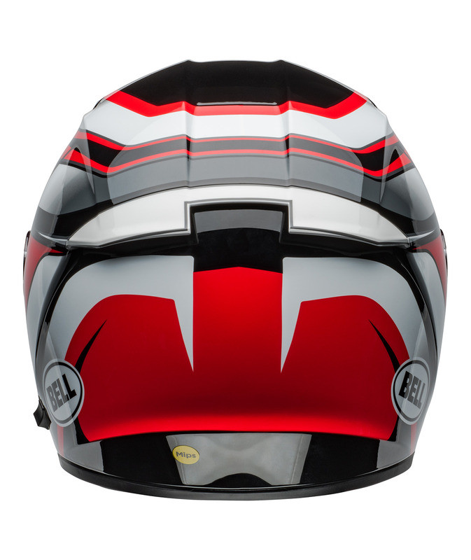 Bell Lithium Mips Podium Gloss Black Red Helmet