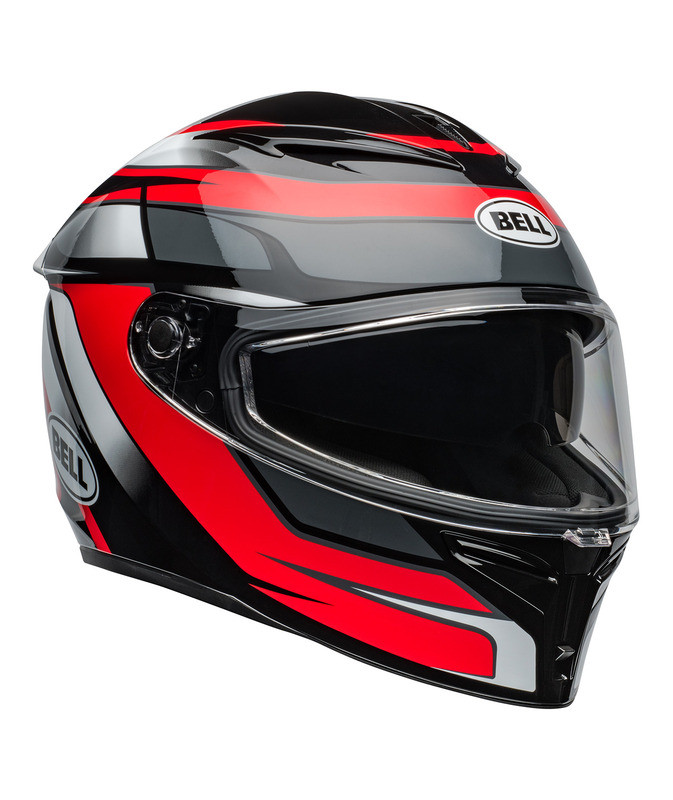 Bell Lithium Mips Podium Gloss Black Red Helmet
