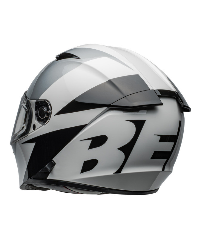 Bell Lithium Shear Gloss Silver White Helmet