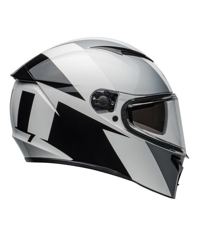 Bell Lithium Shear Gloss Silver White Helmet