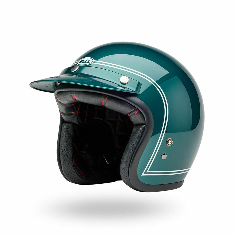 Maverick　BELL CUSTOM 500 ヘルメットMサイズ Bell Custom 500 Steve McQueen Riverside Metallic Green Helmet