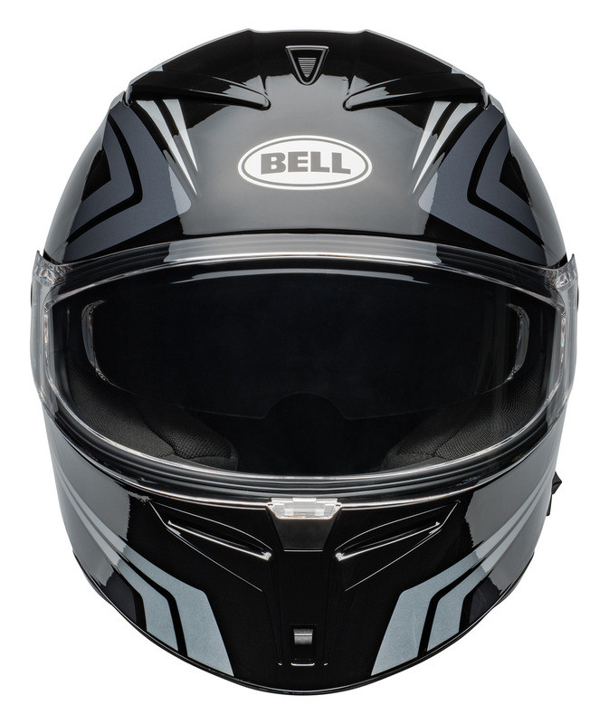 Bell Lithium Jetstream Gloss Black Silver Helmet