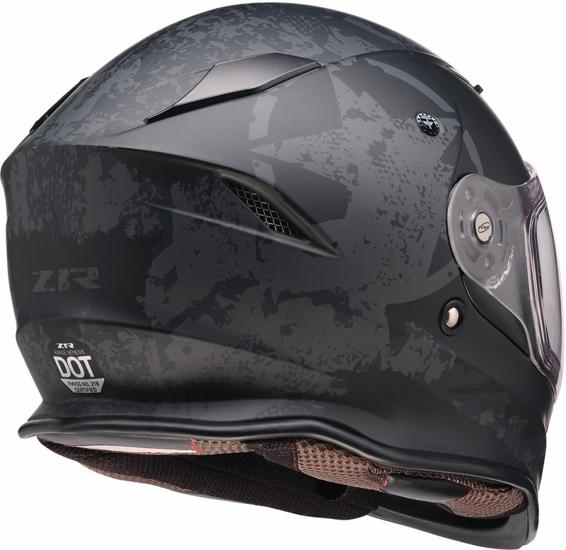 Z1R Nemesis Speed Demon Black Helmet - Speed Addicts