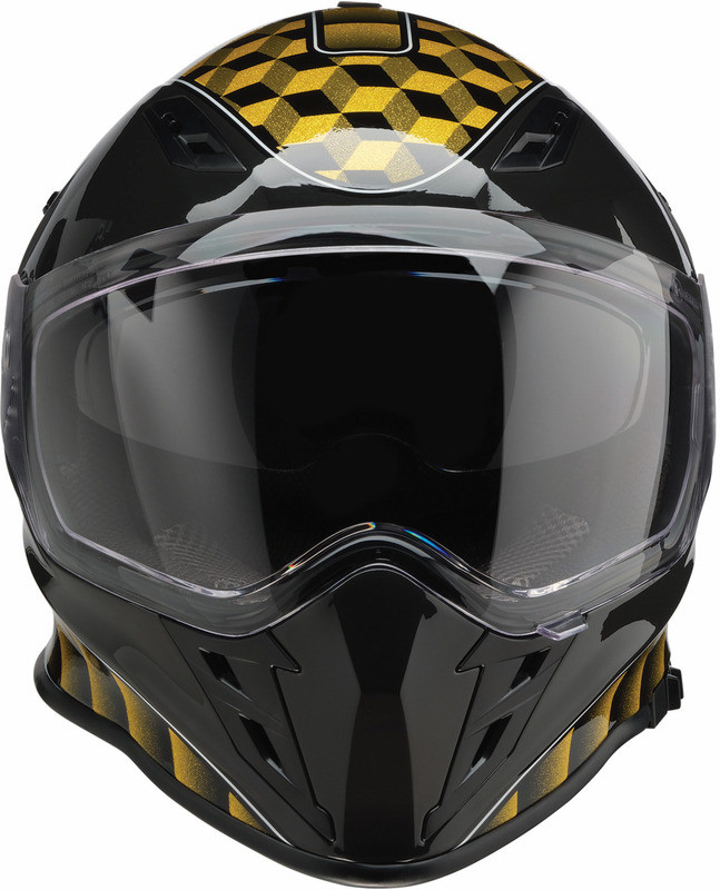 Z1R Nemesis Thunderbird Yellow Helmet