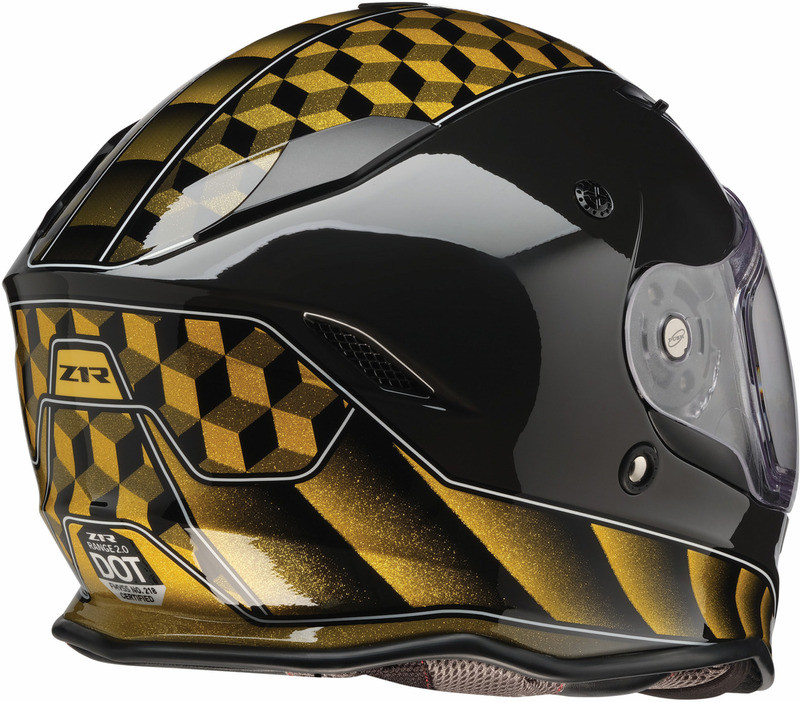 Z1R Nemesis Thunderbird Yellow Helmet