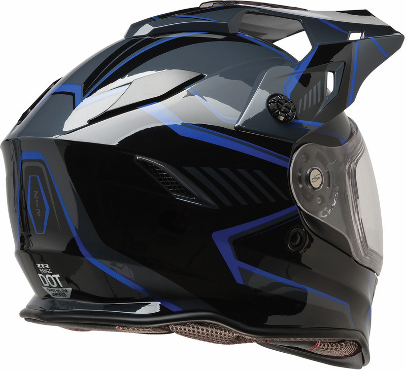 Z1R Range 2.0 Voyager Black Blue Helmet