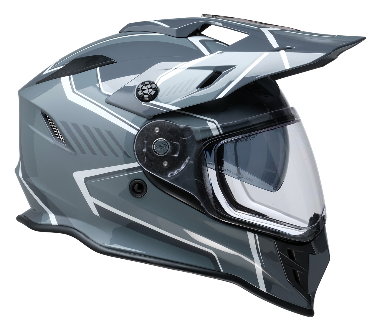 Z1R Range 2.0 Voyager Gray White Helmet