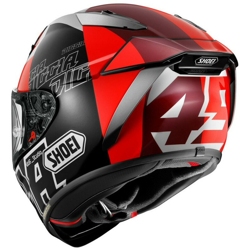 Shoei X15 Diggia 2 TC1 Helmet Speed Addicts