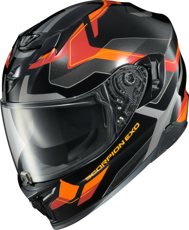 Scorpion EXO EXO-T520 Zuse Orange Helmet