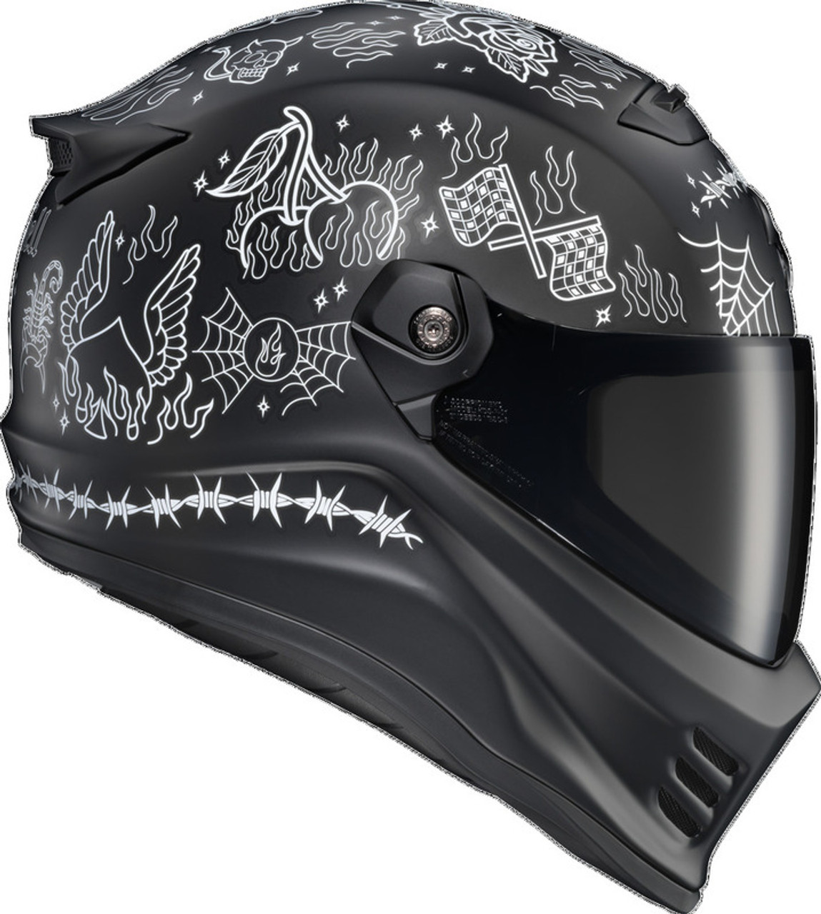 Scorpion EXO Covert FX The Litas 2 Black Helmet