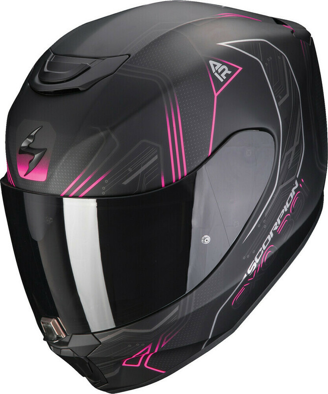 Scorpion EXO EXOR330 Bendr White Pink Helmet Speed Addicts