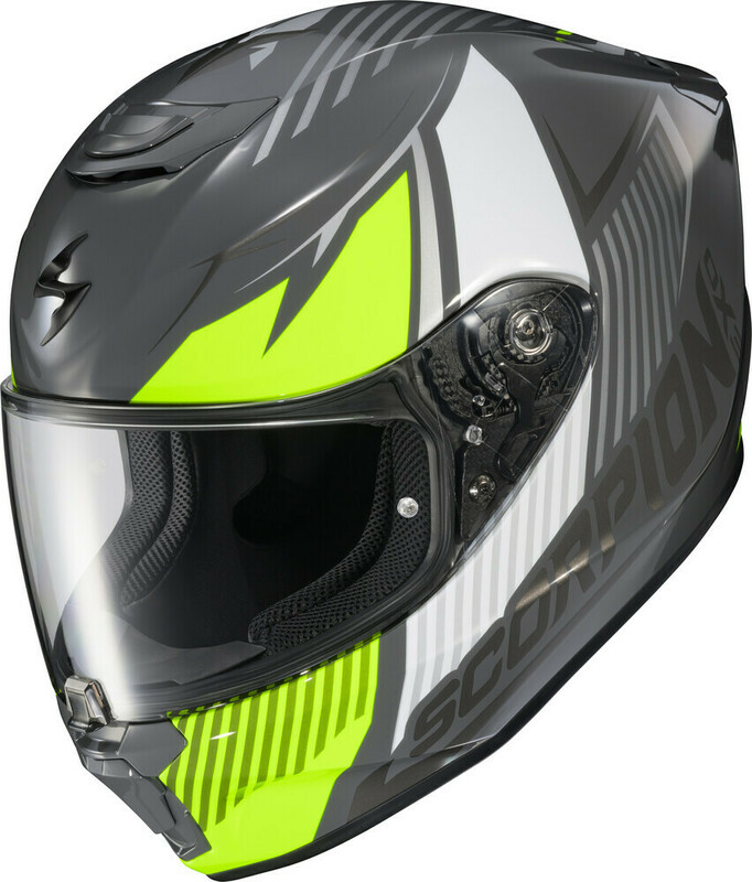 Scorpion EXO EXO-R330 Hawker Hi-Viz Helmet