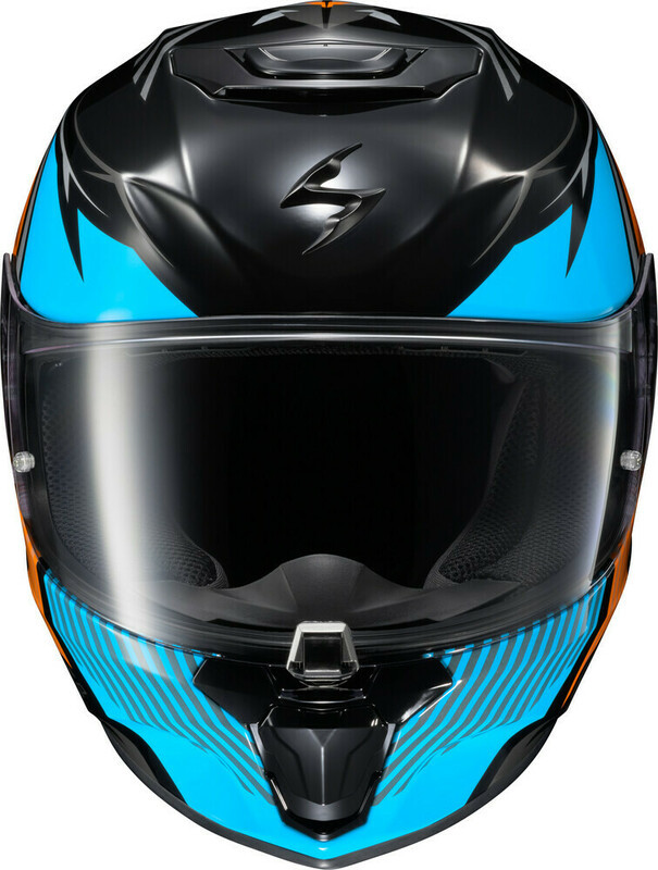 Scorpion EXO EXO-R330 Hawker Light Blue Helmet