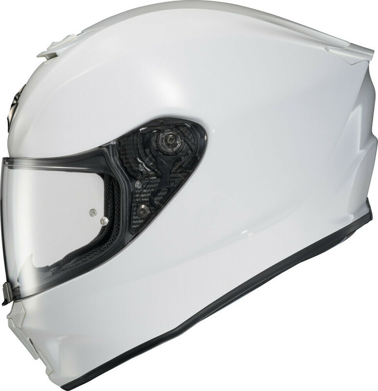 Scorpion EXO EXO-R330 Solid White Helmet