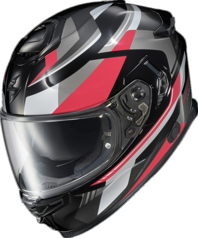 Scorpion EXO EXO-Eclipse Lunar Red White Black Helmet