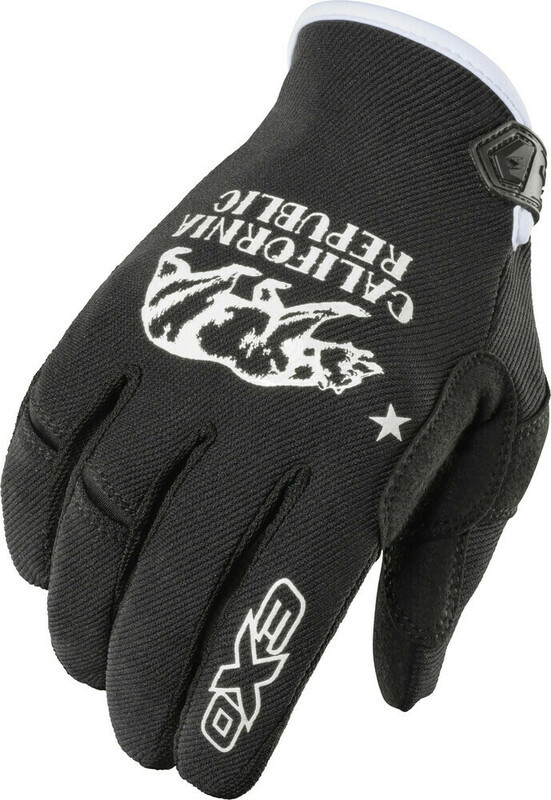 Scorpion EXO Moto-Flex Golden State Black White Gloves