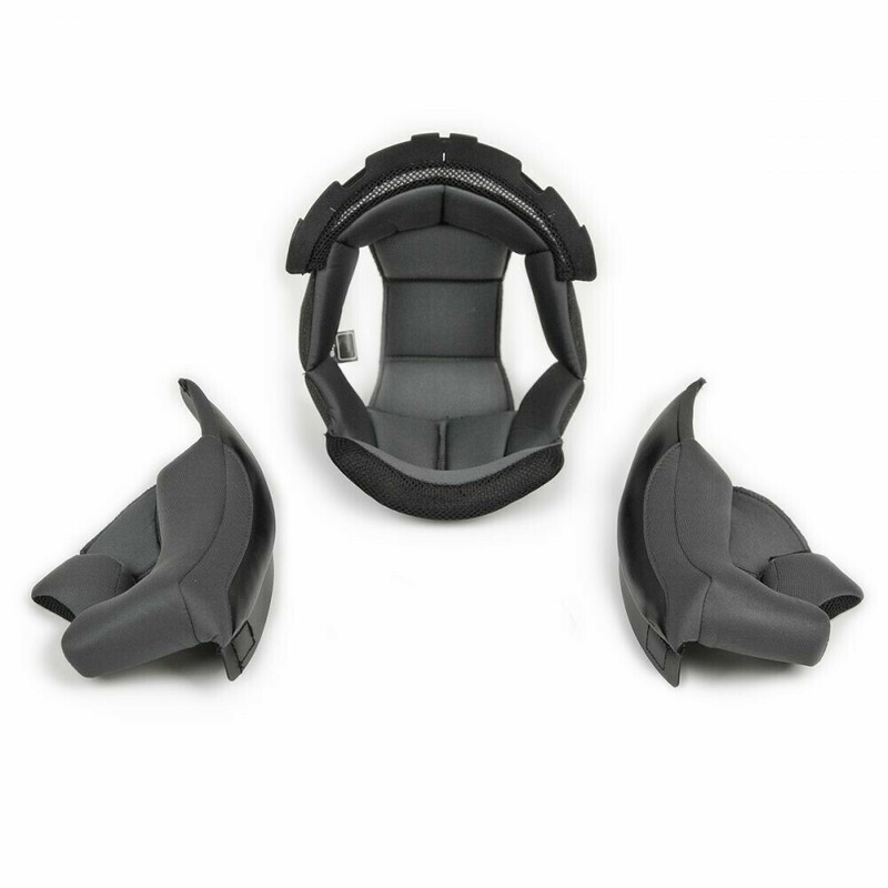 Scorpion EXO EXO-R320 Kwikwick 2 Grey Snaps Liner Cheek Pad Kit