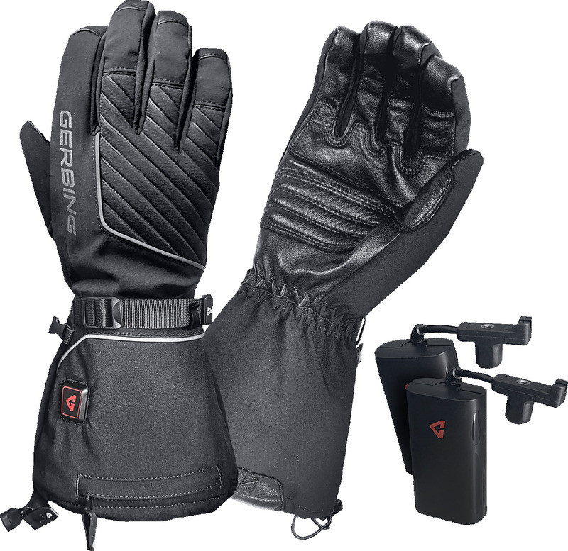 Gerbing 7V Atlas Ultra-Flex Battery Heated Black Gloves