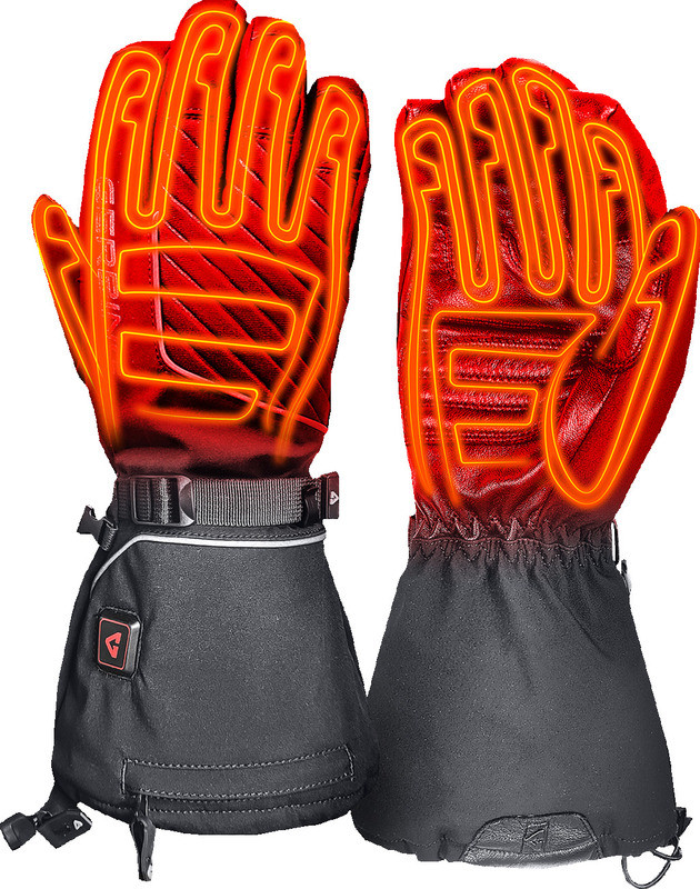Gerbing 7V Atlas Ultra-Flex Battery Heated Black Gloves