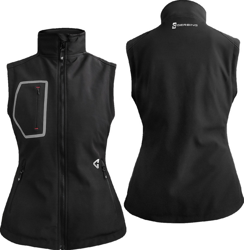 Gerbing Women's 7V Torrid Softshell 2.0 Black Heated Vest