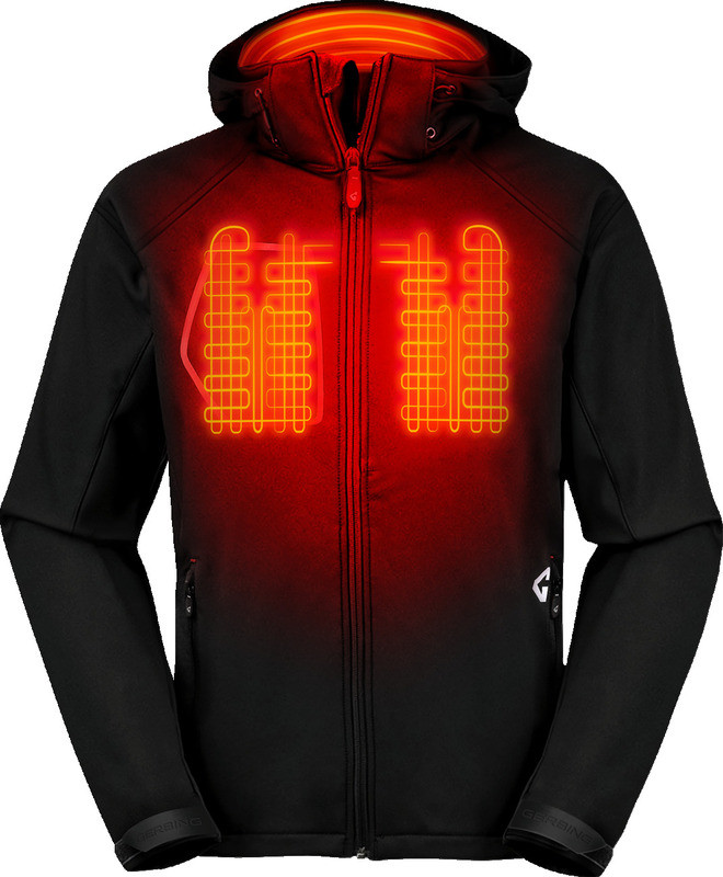 Gerbing 7V Torrid Softshell Heated 2.0 Black Jacket