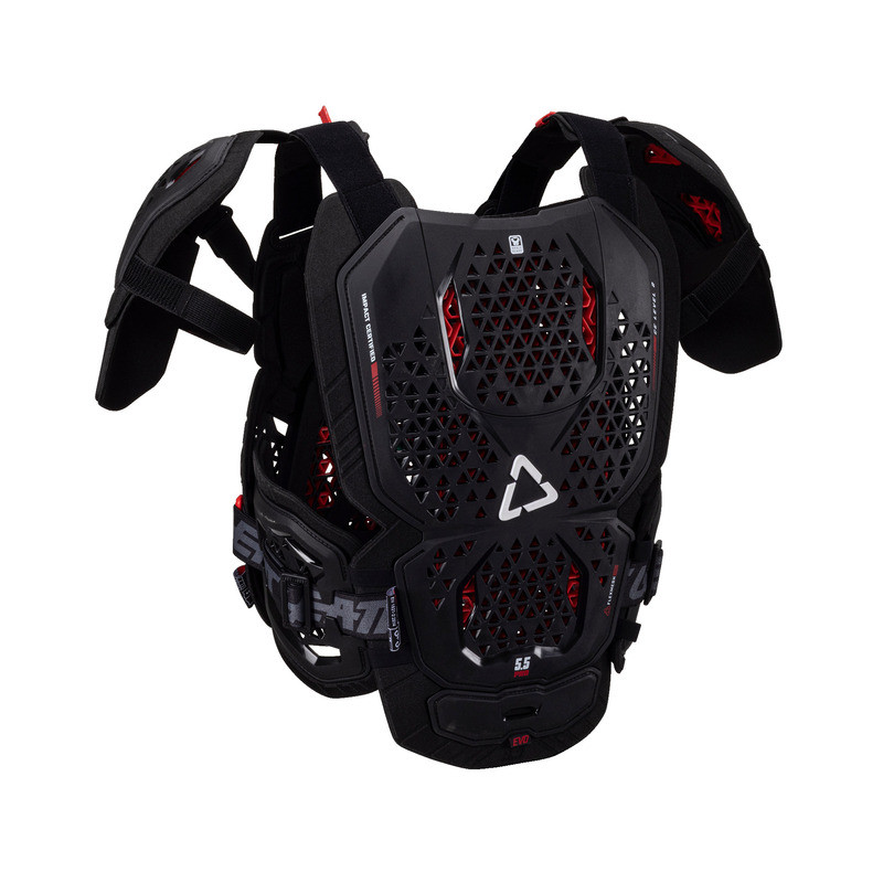 Leatt 5.5 V25 Pro Evo Black Chest Protector - Speed Addicts