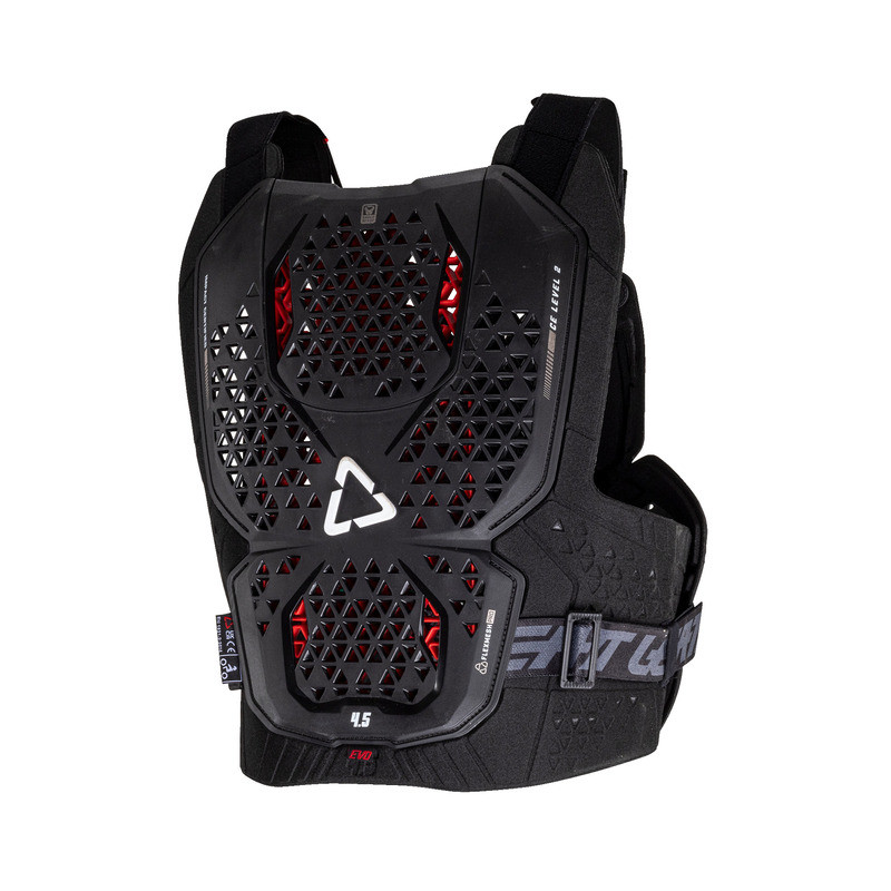 NAKED ARMOR /TYPE M-10B(Silver Roseメンバー) Leatt 4.5 V25 Evo Black Chest Protector - Speed Addicts