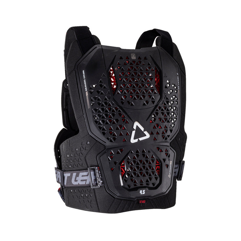 Leatt 4.5 V25 Evo Black Chest Protector - Speed Addicts