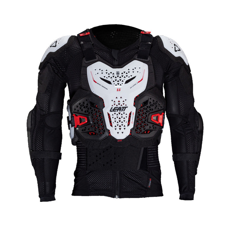 Leatt 5.5 V25 Evo White Body Protector