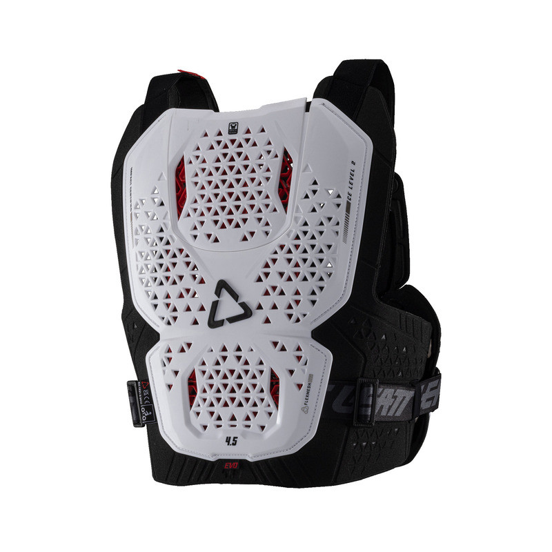 Leatt 4.5 V25 Evo White Chest Protector