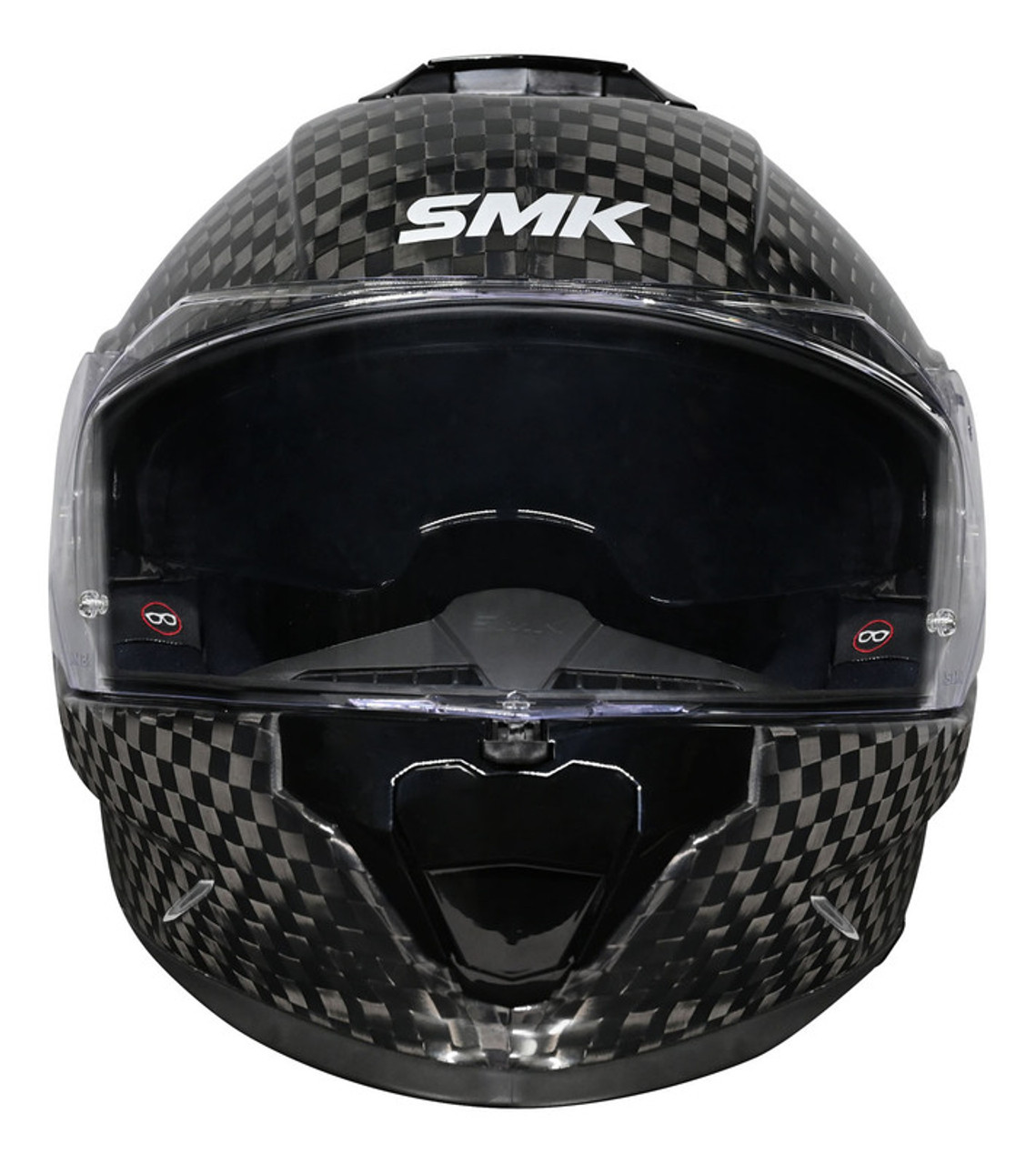SMK Titan V2 Carbon Gloss Black Helmet
