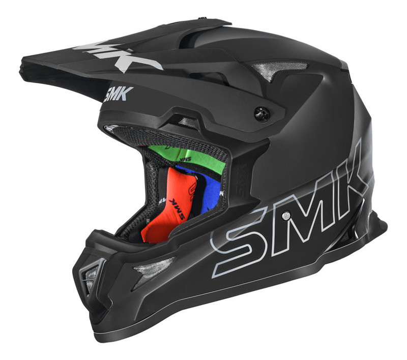 SMK Allterra V2 Matte Black Helmet