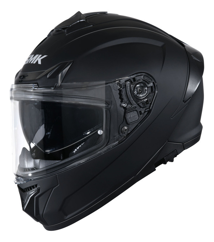 SMK Typhoon Matte Black Helmet