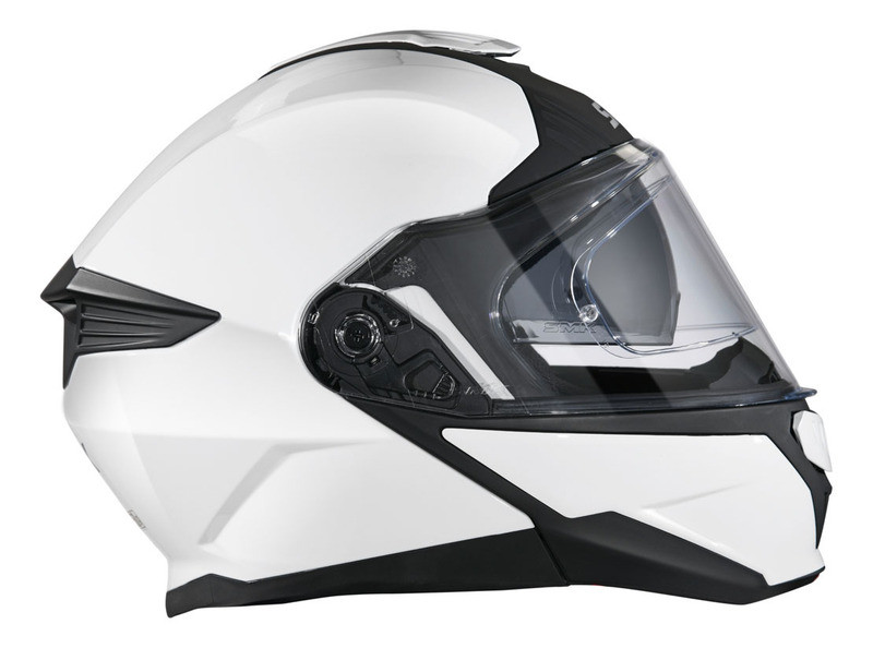 SMK Gullwing V2 White Helmet