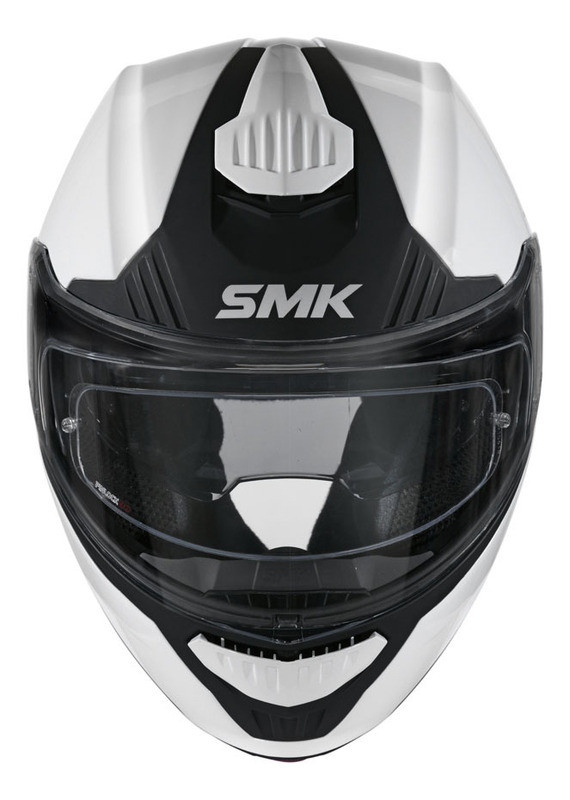 SMK Gullwing V2 White Helmet
