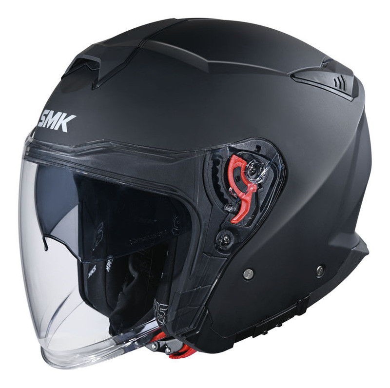 SMK GTJ Matte Black Helmet