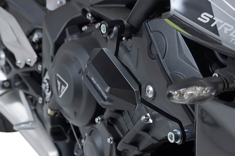 SW-Motech Frame Slider Kit Triumph Street Trple 675/RX | 765 R/RS/S/Moto2 Edition - STP.11.590.10400/B