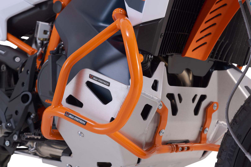 SW-Motech Crash Bar Left/Right Orange KTM | Husqvarna - SBL.04.521.10001/EB