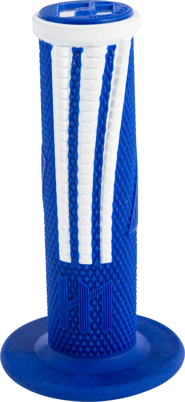 ODI Emig2 Pro V2 Lock-On Grip Blue/White - H36EPUW
