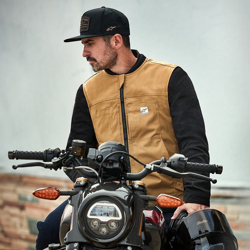 Alpinestars Tech-Air 3 Tanned Canvas Vest