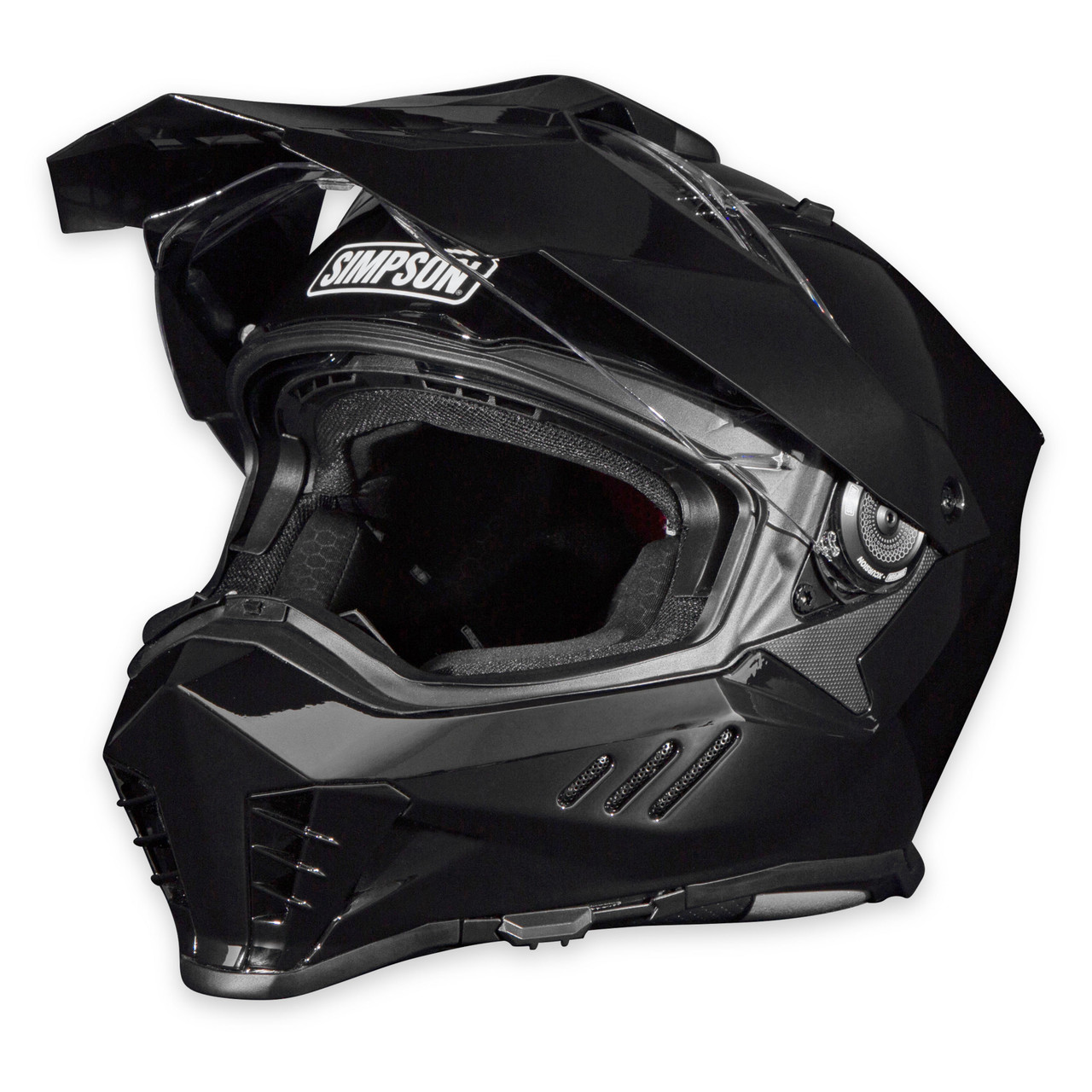 Simpson Xcursion Bandit Black Helmet