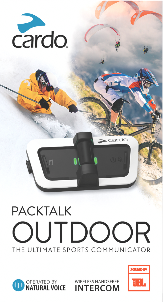 Cardo Packtalk Outdoor Single White