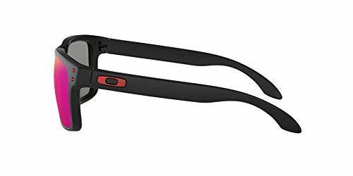 Oakley Holbrook Matte Black Positive Red Iridium Sunglasses