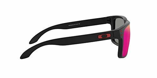 Oakley Holbrook Matte Black Positive Red Iridium Sunglasses
