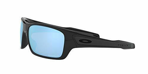 Oakley Turbine Polished Black Prizm Deep Water Polarized Sunglasses