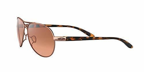 Oakley Feedback Rose Gold Vr50 Brown Gradient Sunglasses