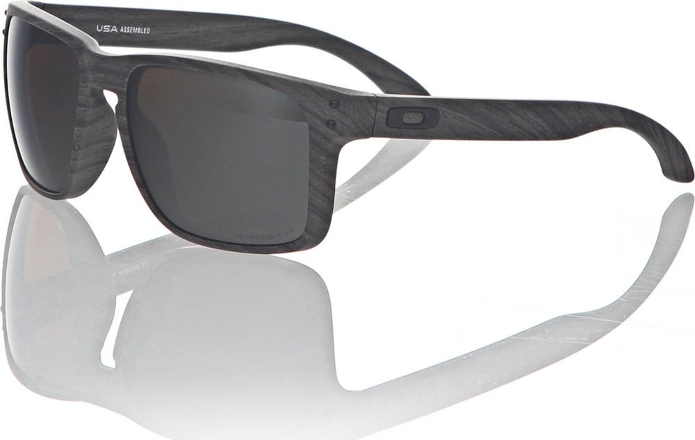 Oakley Holbrook XL Woodgrain Prizm Tungsten Polarized Sunglasses